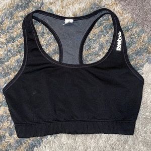 Reversible Black and grey Reebok sports bra